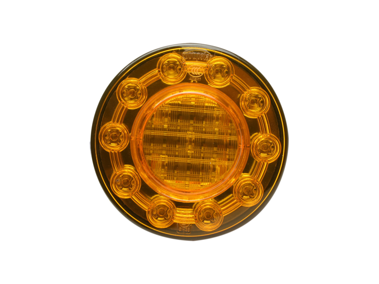 トラックパーツ　24v 楽天市場】トラック用 LED 流星 ステップライト 2 アンバー