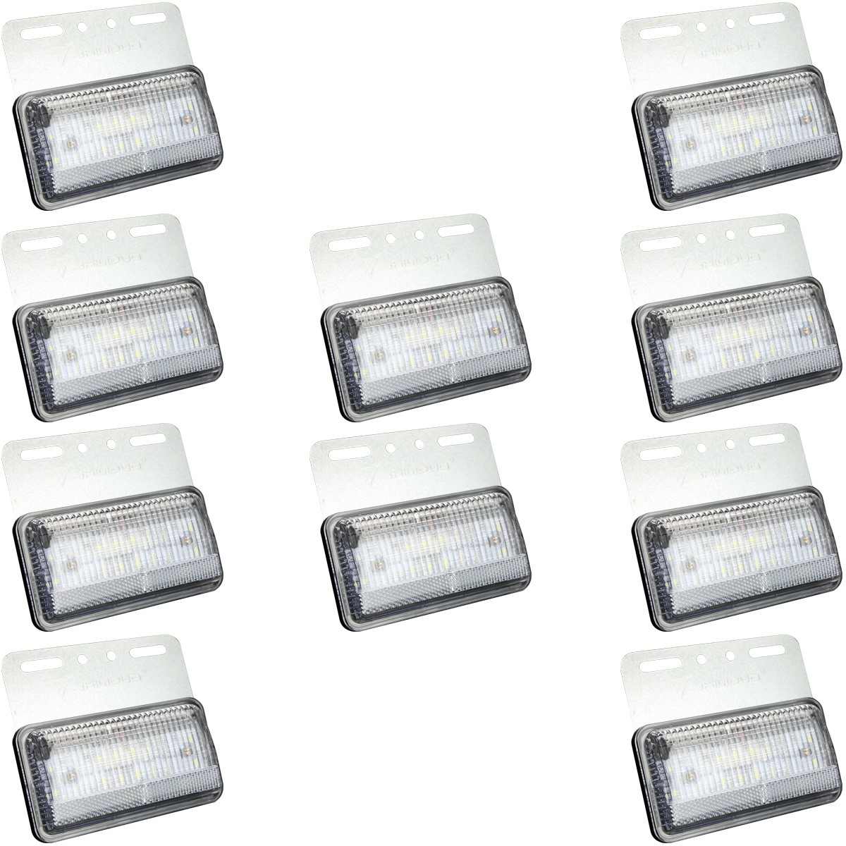LEDダウンライト 10個セット 送料無料】 10個セット 24V 路面を照らす ダウンライト付き LED サイド