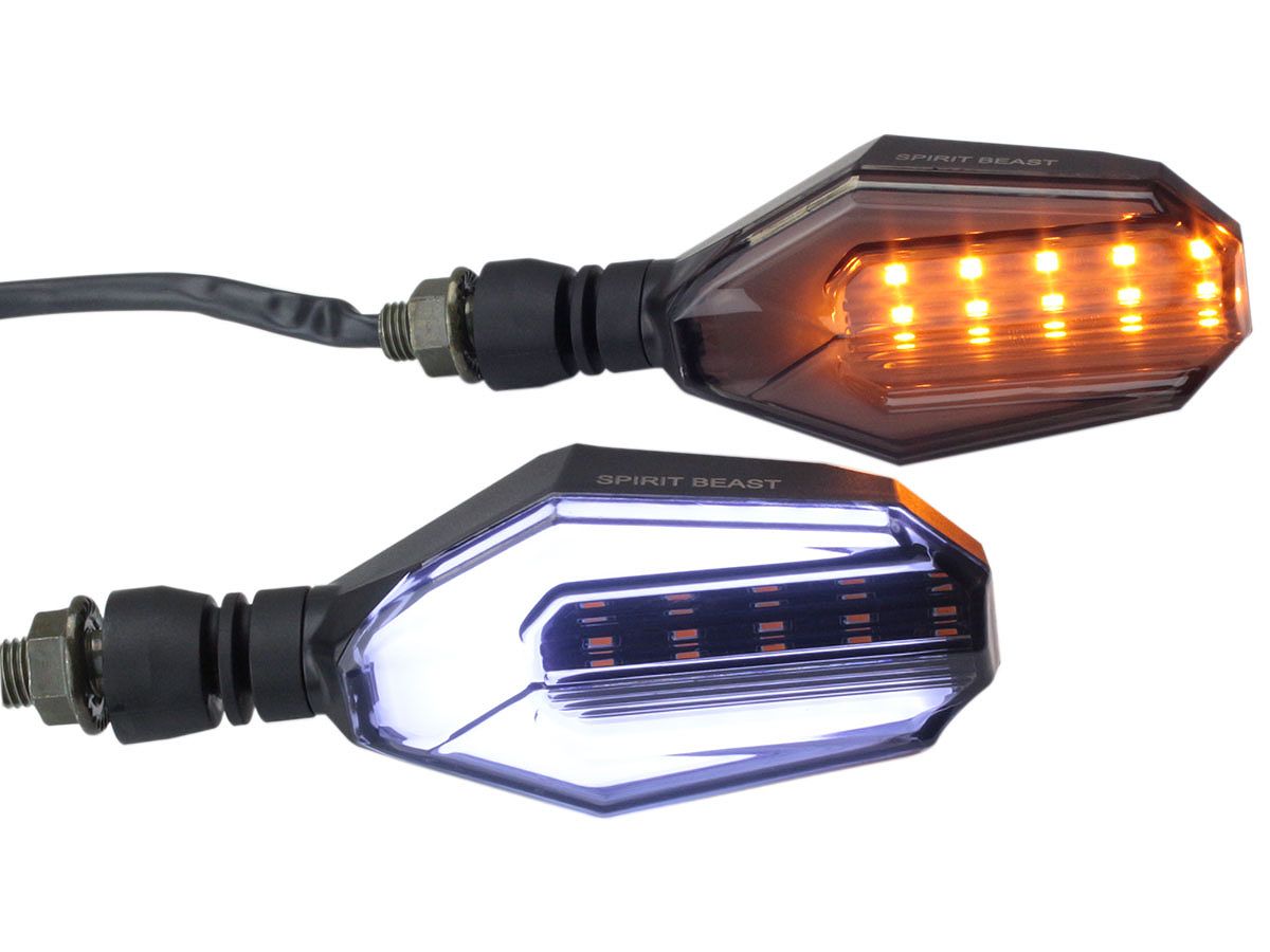 LED アンバー、パープルピンクdeep グリーン　イエロー　シリーズ9 set Amazon.co.jp: Partswcgg スモークアンバーLEDフロントグリル
