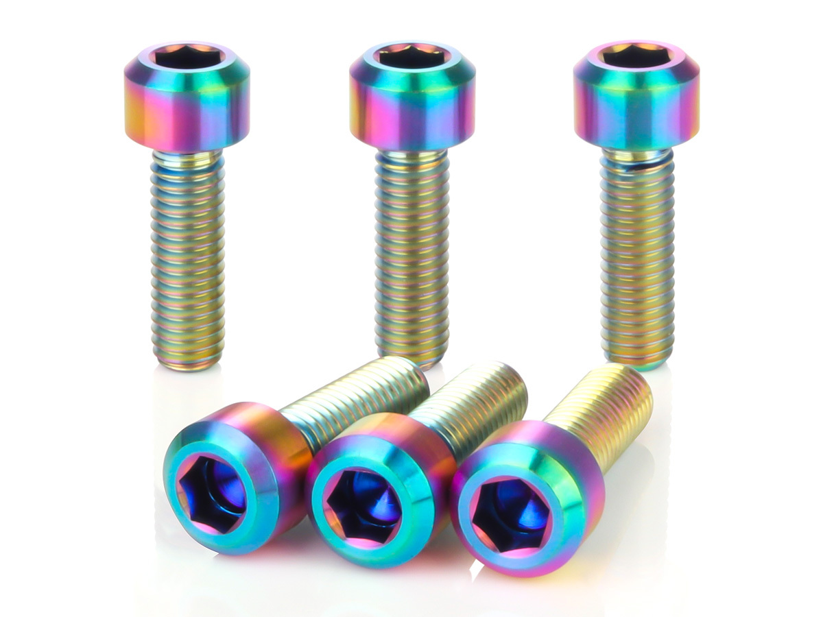 カワサキ（Kawasaki） チタンボルト 6本セット カワサキ6穴 ガソリン