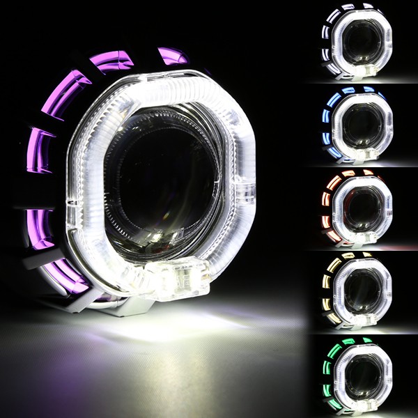 LED ヘッドライト バイク バイク用 高照度 LEDリング & CCFL