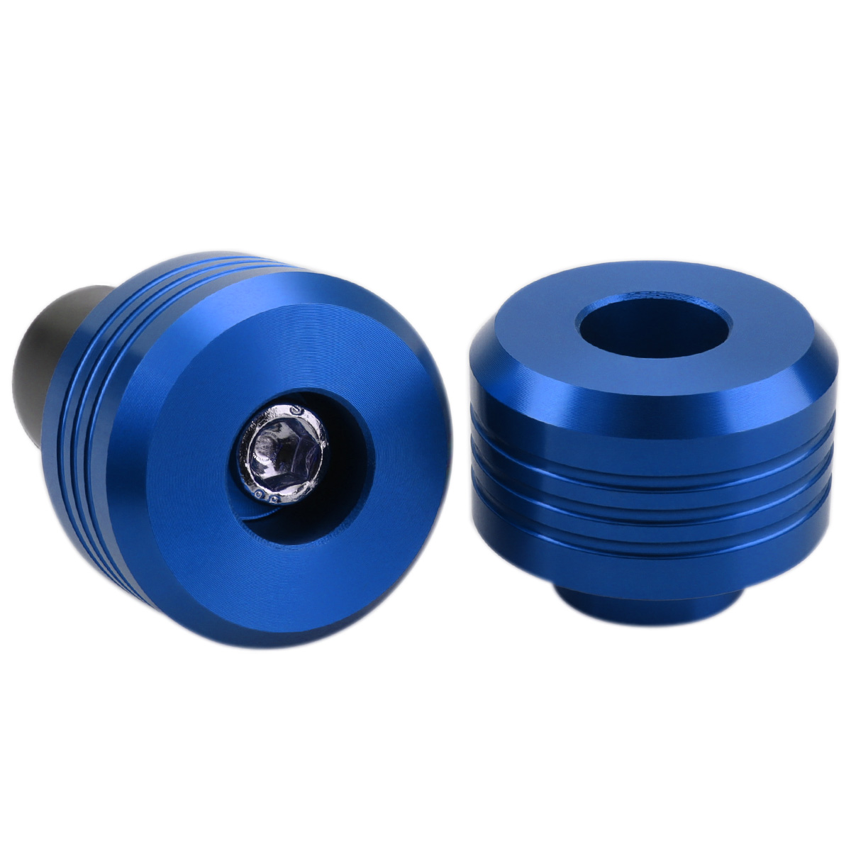 バイク バーエンド キャップ アルミ削り出し 2個セット グリップエンド