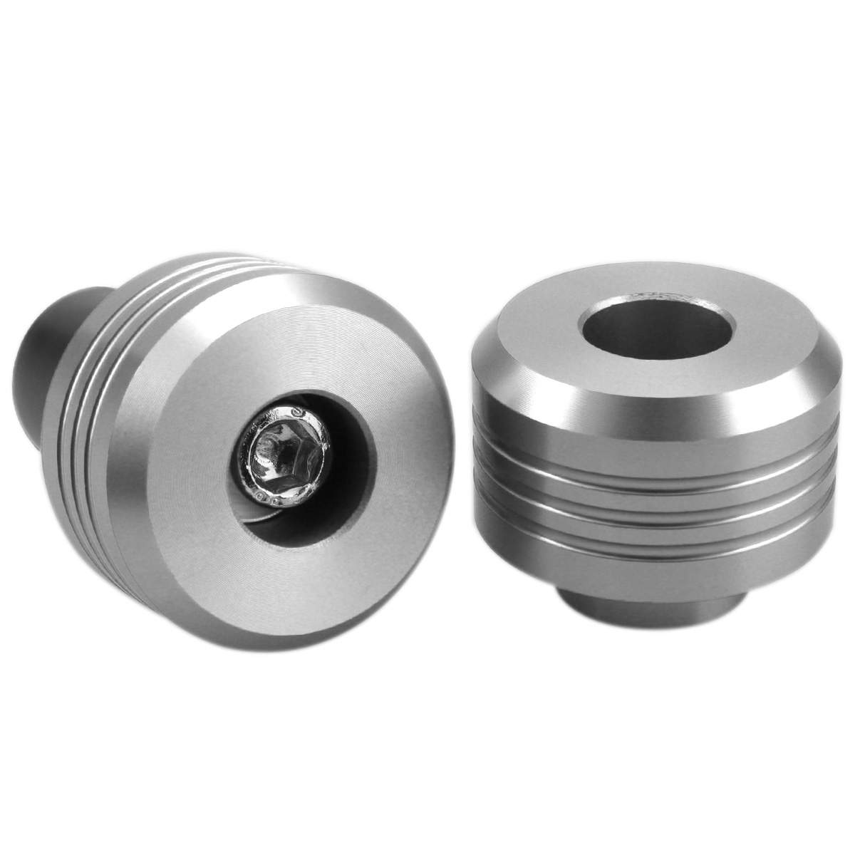 バイク バーエンド キャップ アルミ削り出し 2個セット グリップエンド