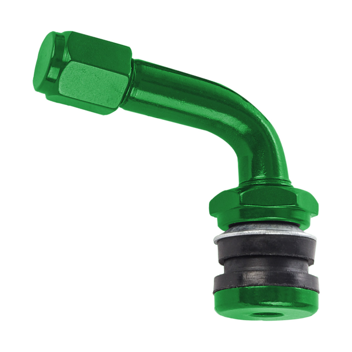 バイク用 エアバルブ ホイールエアバルブ L型 80度 前輪 後輪 2