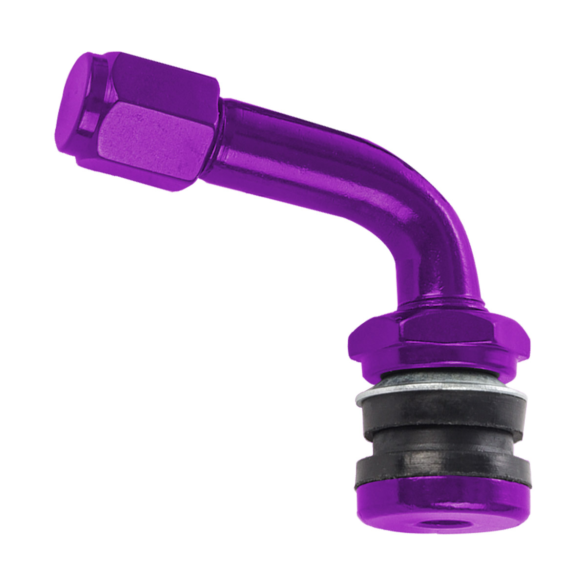 バイク用 エアバルブ ホイールエアバルブ L型 80度 前輪 後輪 2個