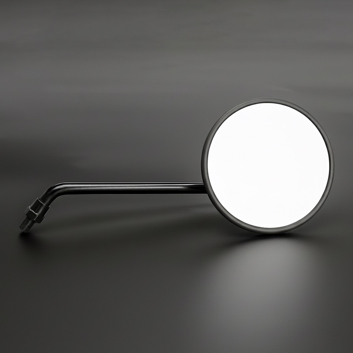 バイク ラウンドミラー AZ風 丸型 M10正逆ネジ M8正ネジ スライド調整