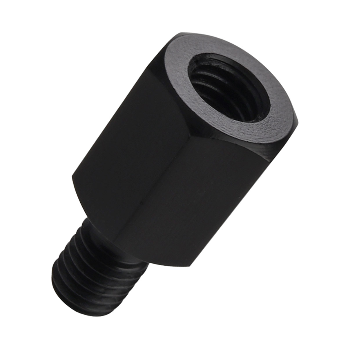 ミラー 変換アダプター M8 M10 P1.25 正ネジ 逆ネジ 変換プラグ