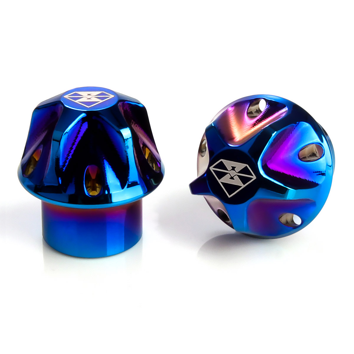 バイク エアバルブキャップ エアーバルブキャップ タイヤバルブキャップ T6アルミ 2個セット S-956 | ブランド登録なし | 04