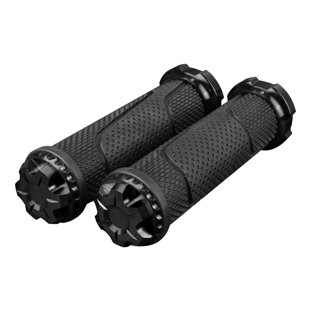黒 バーハンドル 幅73 グリップ径22.2 クランプ径31.8 957] グリップ 黒 バイク ハンドル バーエンド 22.2mm 原付 単車