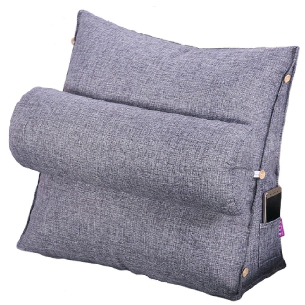 背もたれクッション 三角 大きい ベッド 枕付き 洗える 腰痛 テレワーク 姿勢 読書 床 自立 Qv K7t7 24rc エアル工業ネットショップ 通販 Yahoo ショッピング