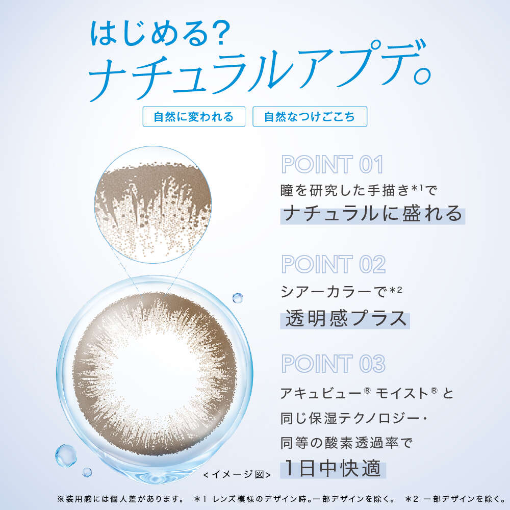 コンタクトレンズ コンタクト ワンデーアキュビ...の詳細画像3