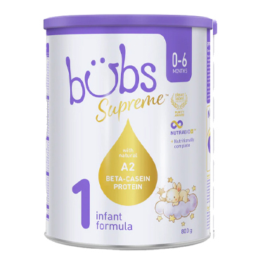 Bubs シュプリームA2粉ミルク