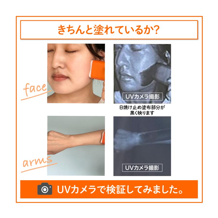 日焼け止め ウォータープルーフ SPF50+ PA++++ 耐水性 使用感サラサラ