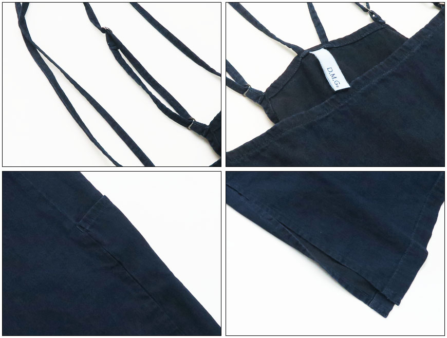 DOMINGO（ドミンゴ） D.M.G. DOMINGO デニム サロペット スカート 17