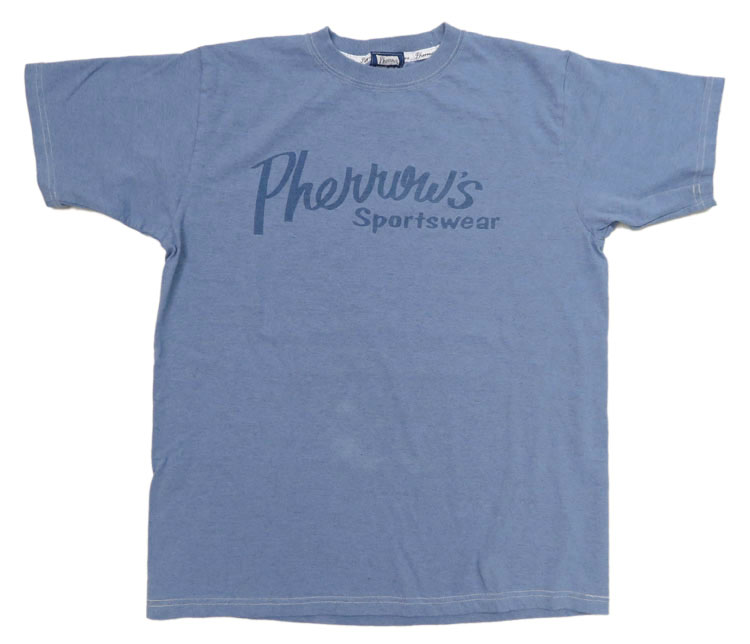 フェローズ PHERROW&apos;S 半袖 Tシャツ プリント ロゴ「Pherrow&apos;s」24S-PT1-...