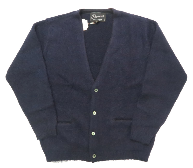 Pherrow's（フェローズ） ポケット付きモヘアカーディガン 25W-PMSC1