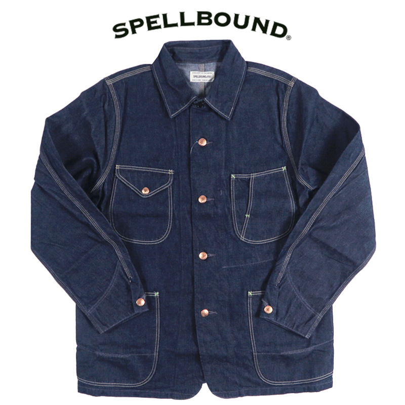 SPELLBOUND（スペルバウンド） SPELLBOUND 10.5oz デニム カバーオール