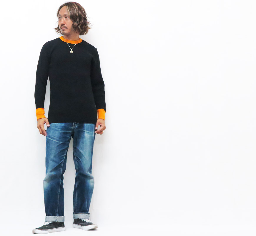 JELADO（ジェラード） メガ サーマル クルーネック 長袖 Tシャツ 2