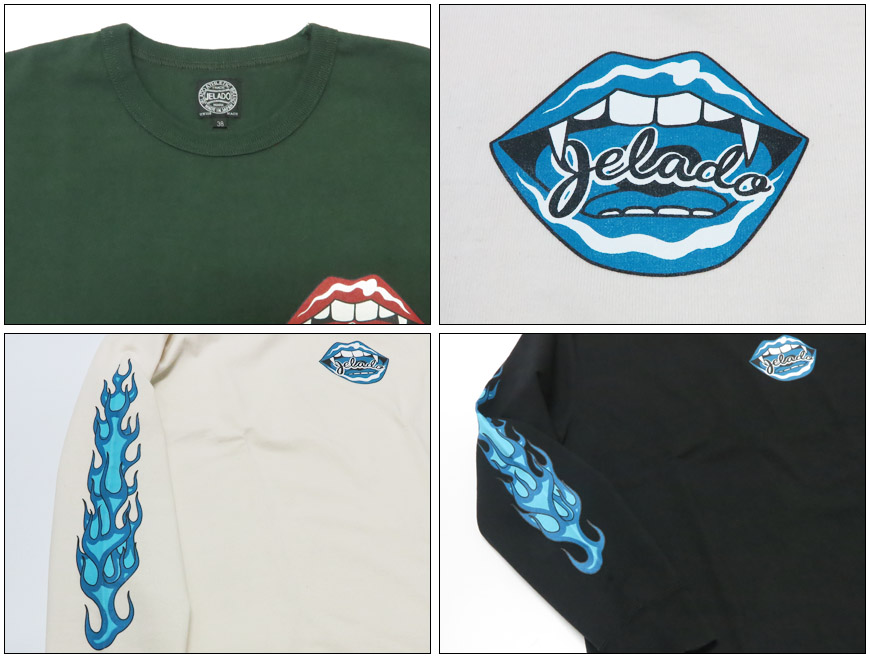 JELADO（ジェラード） フレームスリーブ 長袖 Tシャツ ロンT AB13233