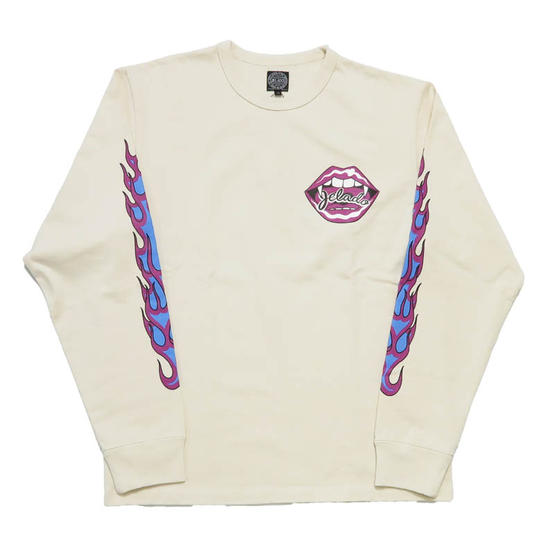 JELADO（ジェラード） ファイヤー フレームスリーブ 長袖 Tシャツ