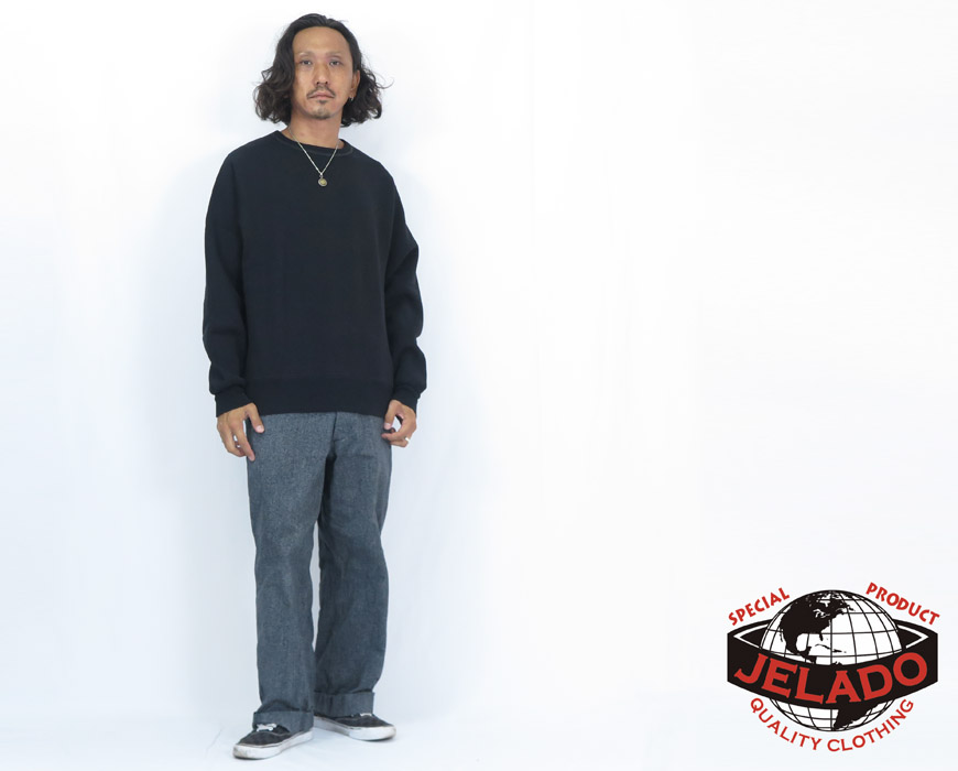 JELADO（ジェラード） フリーダムスリーブ 丸胴 クルーネック