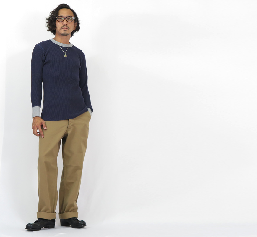 JELADO（ジェラード） メガ サーマル クルーネック 長袖 Tシャツ 2