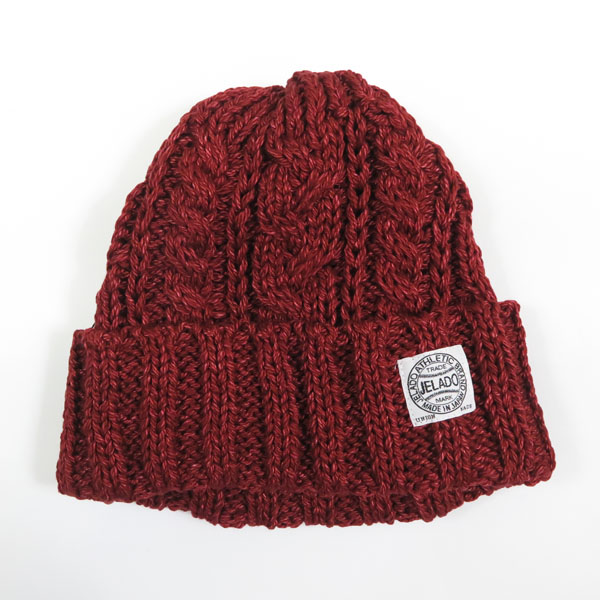 JELADO（ジェラード） ケーブル編み コットン ワッチ キャップ ニット
