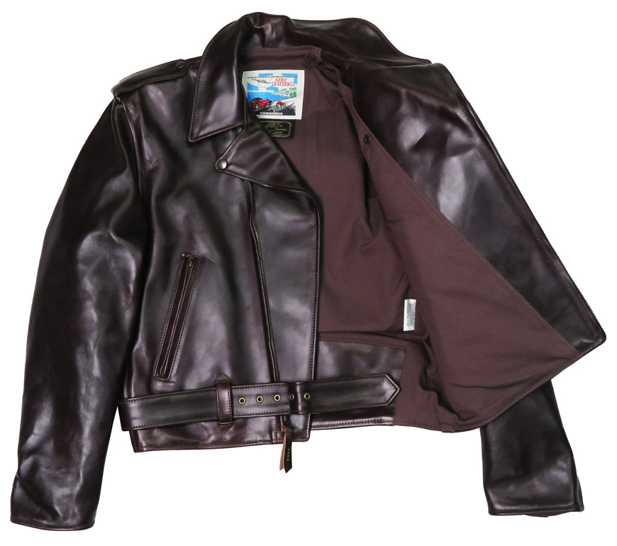 エアロレザー AERO LEATHER ライダースジャケット Motor Cycle Jacket