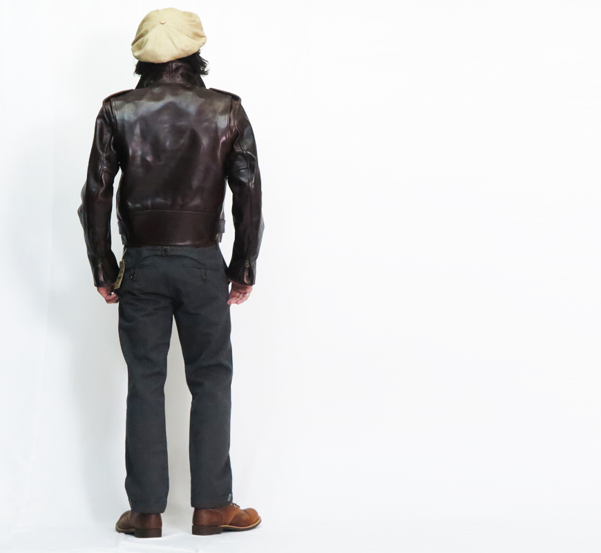 エアロレザー AERO LEATHER ライダースジャケット Motor Cycle Jacket