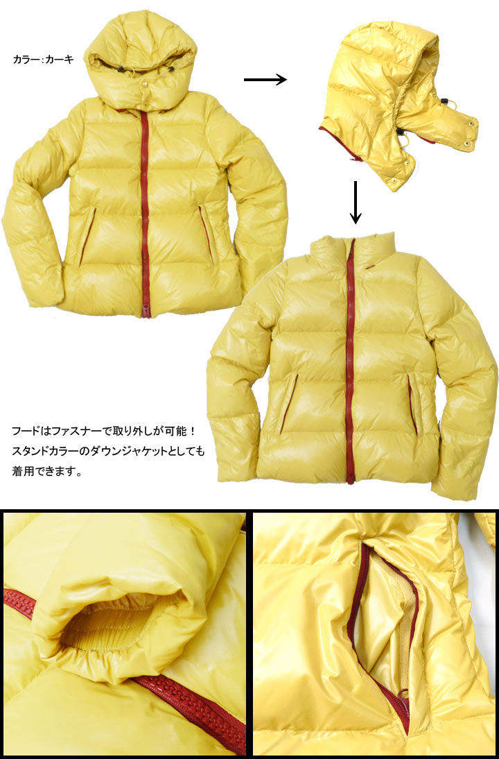 Johnbull（ジョンブル） レディース プレミアムナイロンフーデッド