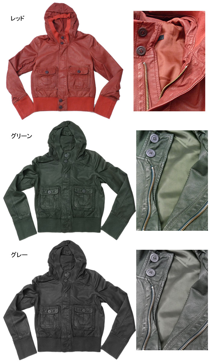 Johnbull（ジョンブル） レディース ピッグレザーライダースジャケット