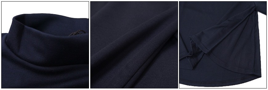 Allumer アリュメール レディース 長袖 カットソー ハイネック