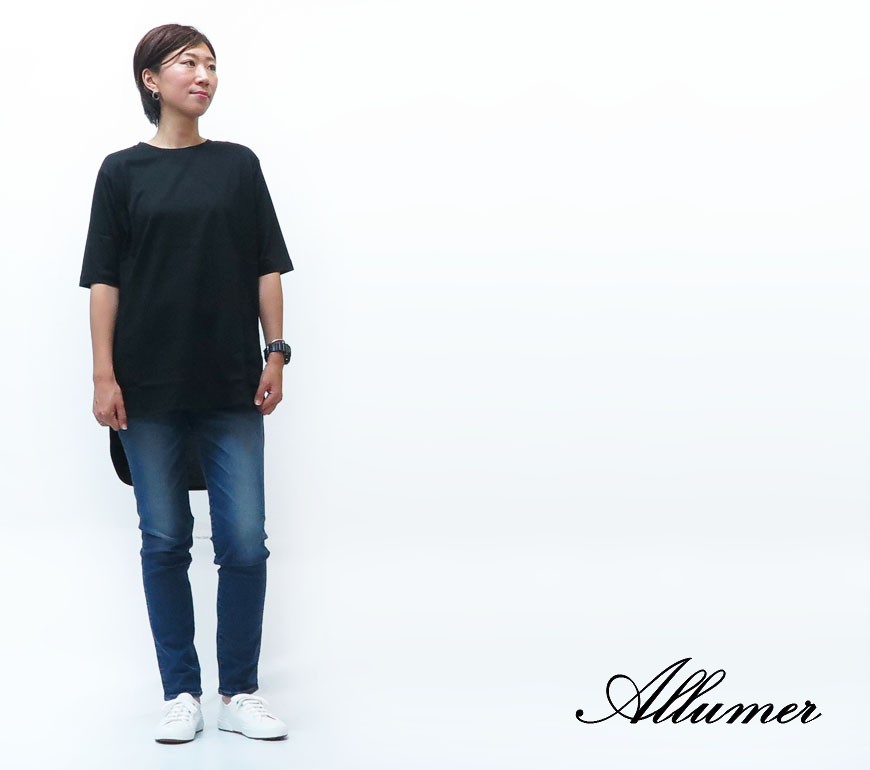 Allumer アリュメール チュニック Tシャツ レディース 8241221 : EARTH