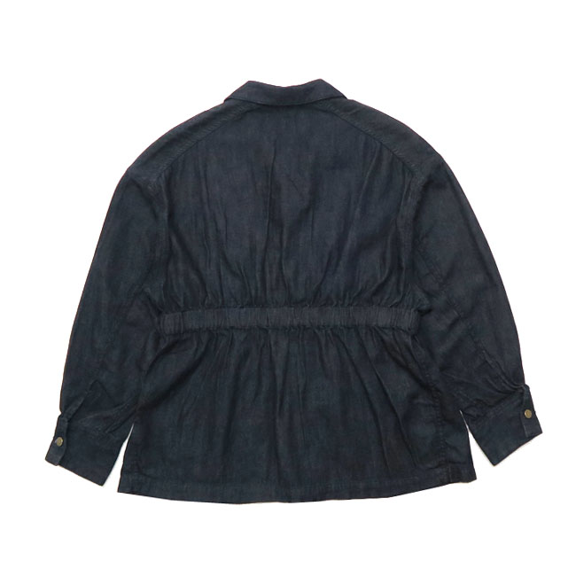JOHNBULL ジョンブル レディース 8オンス デニム シャーリング シャツ ユーズド AS098 Johnbull JOHNBULL ジョンブル レディース 8オンス デニム