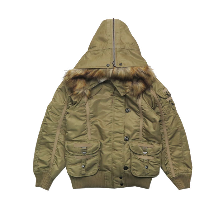 S N-2B　フライトジャケット ギャザー 【美品】AVIREX AVIREX（アヴィレックス） ジャケット N-2B ギャザー アビレックス ジャケット・アウター