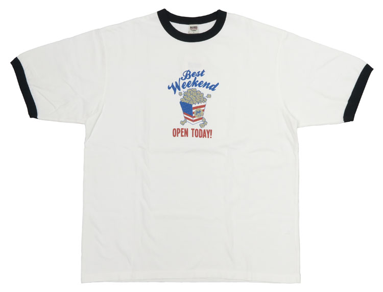 バーンズ BARNS 半袖 ヴィンテージ スラブ リンガー Tシャツ 半袖 OPEN TODAY! ...