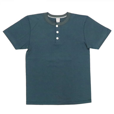 BARNS OUTFITTERS バーンズ Tシャツ 半袖 4本針縫い ヘンリー