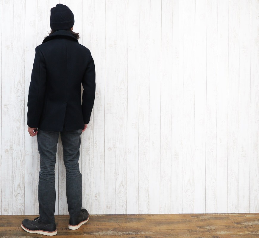 Buzz Rickson's 36オンス・ウールメルトン　ミリタリーピーコート BR11554