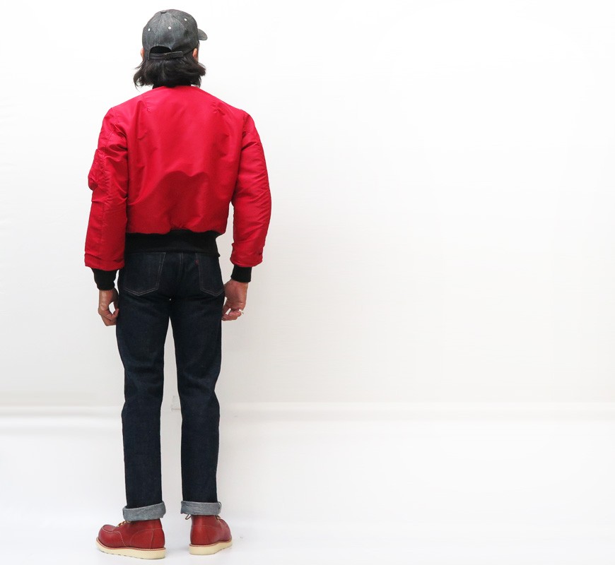 バズリクソンズ Buzz Rickson's RED MA-1 Type 