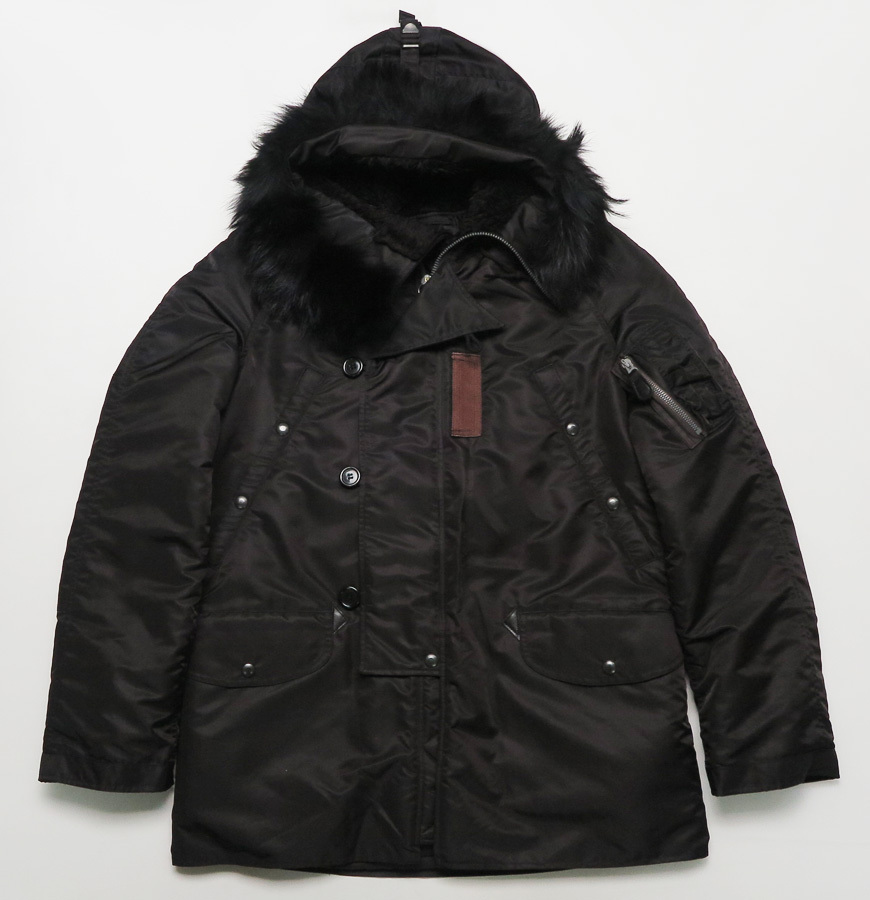 バズリクソンズ Buzz Rickson's WILLIAM GIBSON BLACK N-3B SLENDER