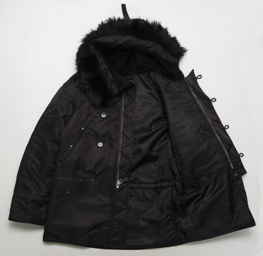 バズリクソンズ Buzz Rickson's WILLIAM GIBSON BLACK N-3B SLENDER