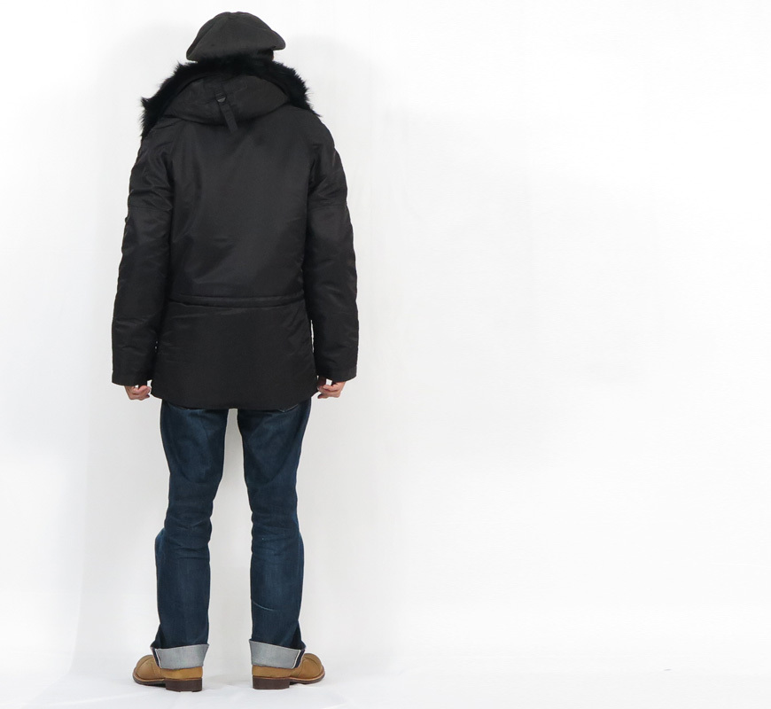 バズリクソンズ Buzz Rickson's WILLIAM GIBSON BLACK N-3B SLENDER
