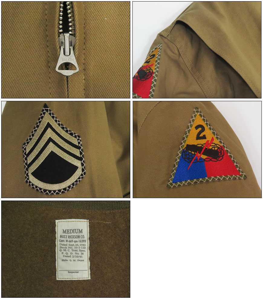 BUZZ RICKSON'S バズリクソンズ Buzz Rickson's タンカース パッチ