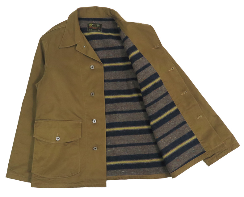 バズリクソンズ Buzz Rickson's トロイブランケットライナー アーミー ワーク ジャケット AVIATION ASSOCIATES BR15770 【2025年秋冬新作】 br15770_3.jpg