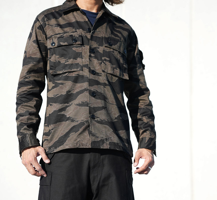 BUZZ RICKSON'S バズリクソンズ Buzz Rickson's ブラックタイガーカモ