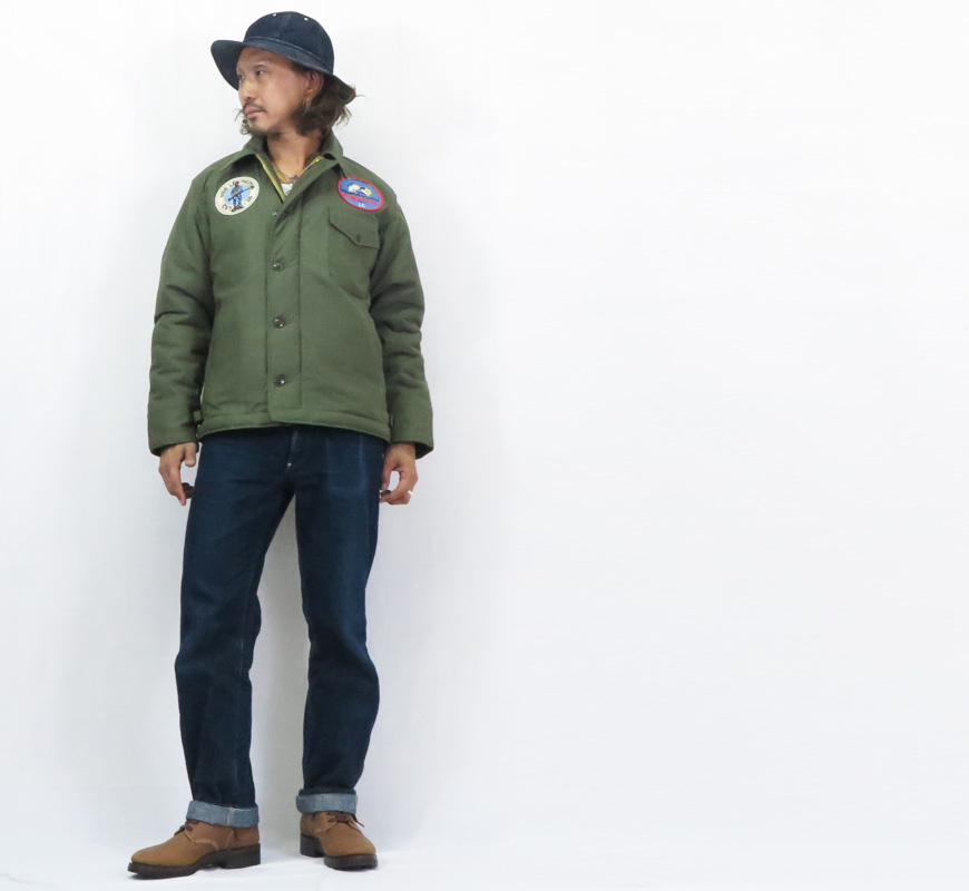 バズリクソンズ Buzz Rickson's A-2 デッキジャケット U.S.NAVY パッチ