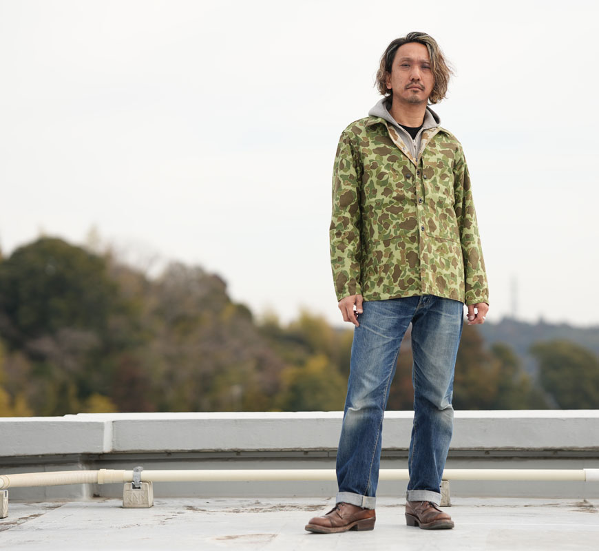 バズリクソンズ Buzz Rickson's USMC P-44 FROGSKINCAMO JKT