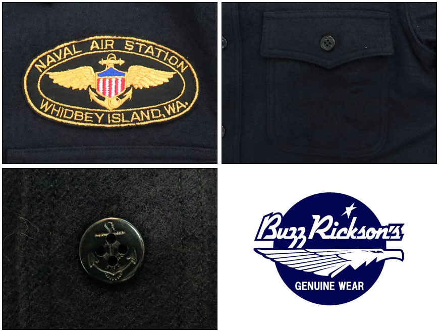 BUZZ RICKSON'S バズリクソンズ Buzz Ricksons Type C.P.O SHIRTS 長袖