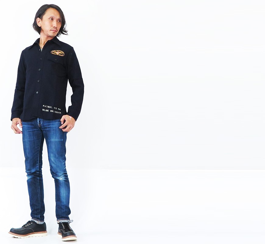 BUZZ RICKSON'S バズリクソンズ Buzz Ricksons Type C.P.O SHIRTS 長袖