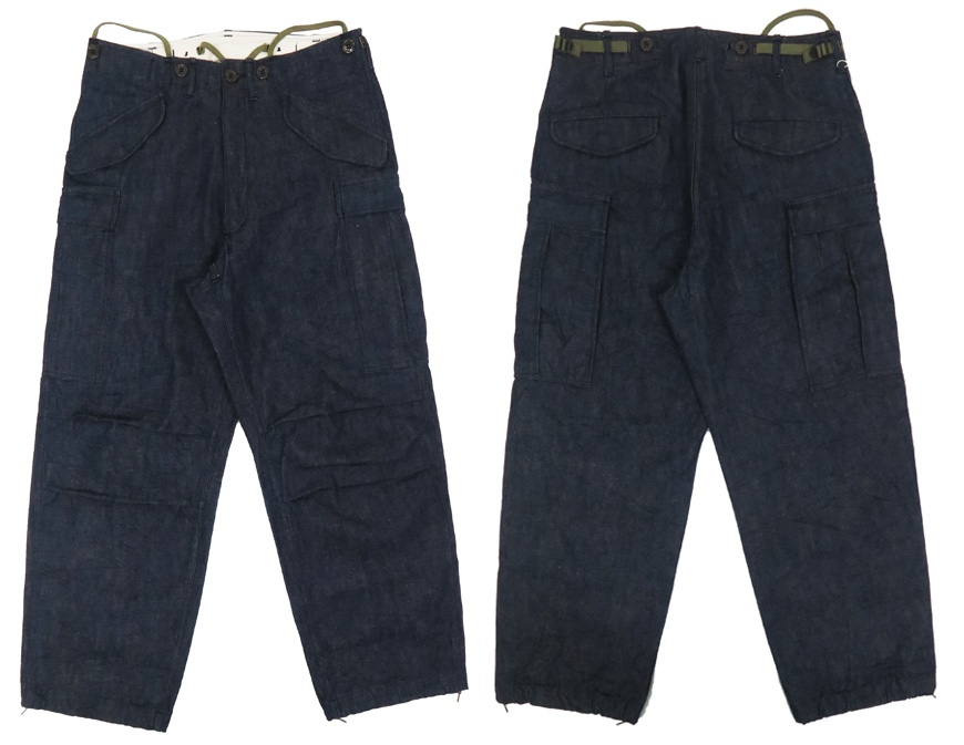 バズリクソンズ Buzz Rickson's M-51 デニム シェル トラウザーズ M-1951 DENIM TROUSERS SHELL .FIELD.SHORT LENGTH カーゴパンツ ミリタリー BR42586 【2025年秋冬新作】 BUZZ RICKSON'S バズリクソンズ Buzz Rickson's M-51 デニム シェル